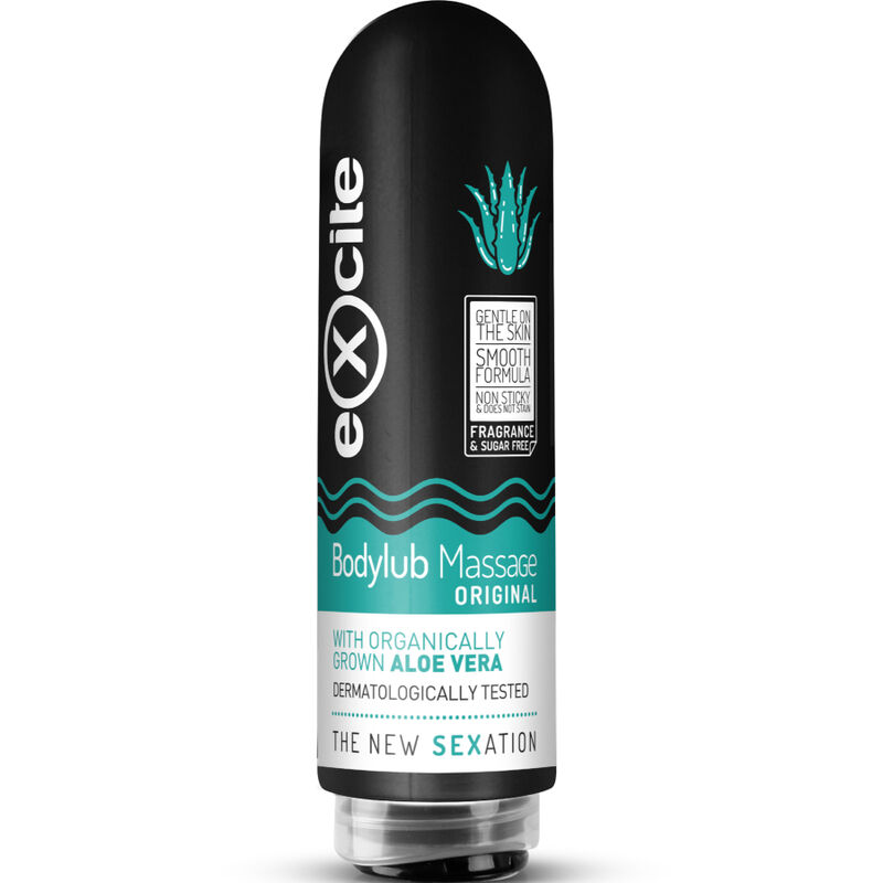 EXCITE Bodylub Massage Original masážní gel s aloe vera 200 ml