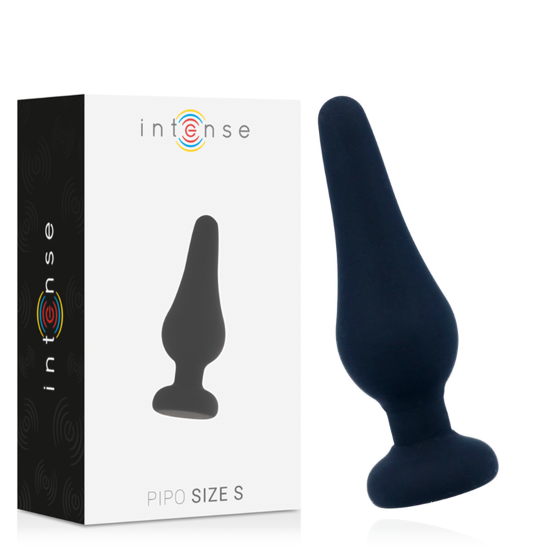 Anální kolík INTENSE Pipo S ze silikonu, 9,8 cm