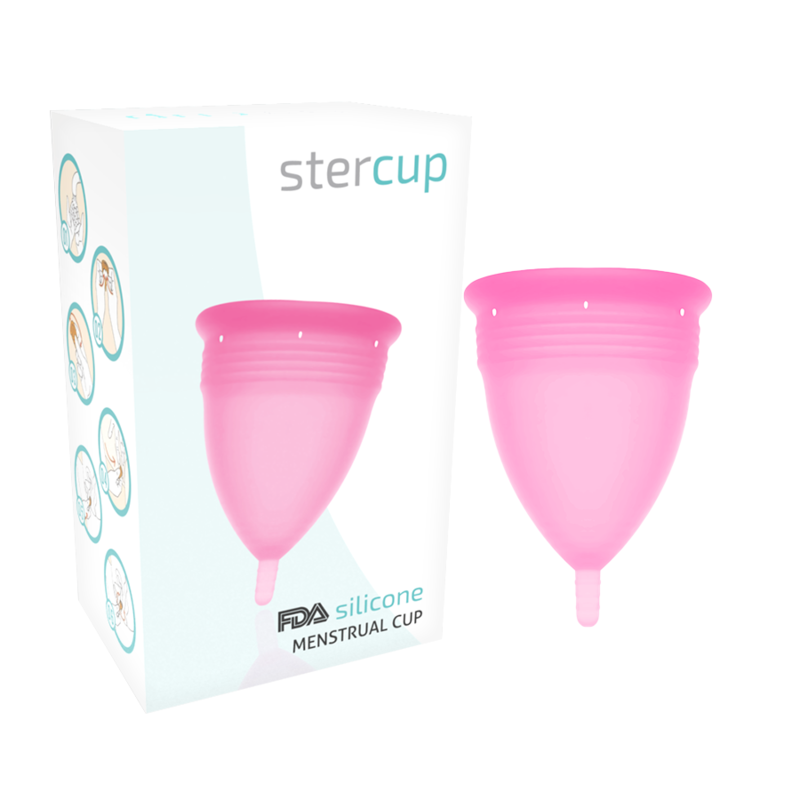 Menstruační kalíšek STERCUP, velikost S, růžový