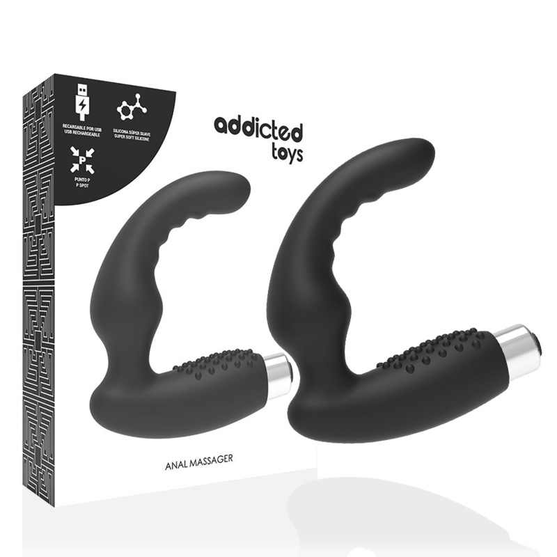 ADDICTED TOYS Model 2 anální vibrátor, dobíjecí