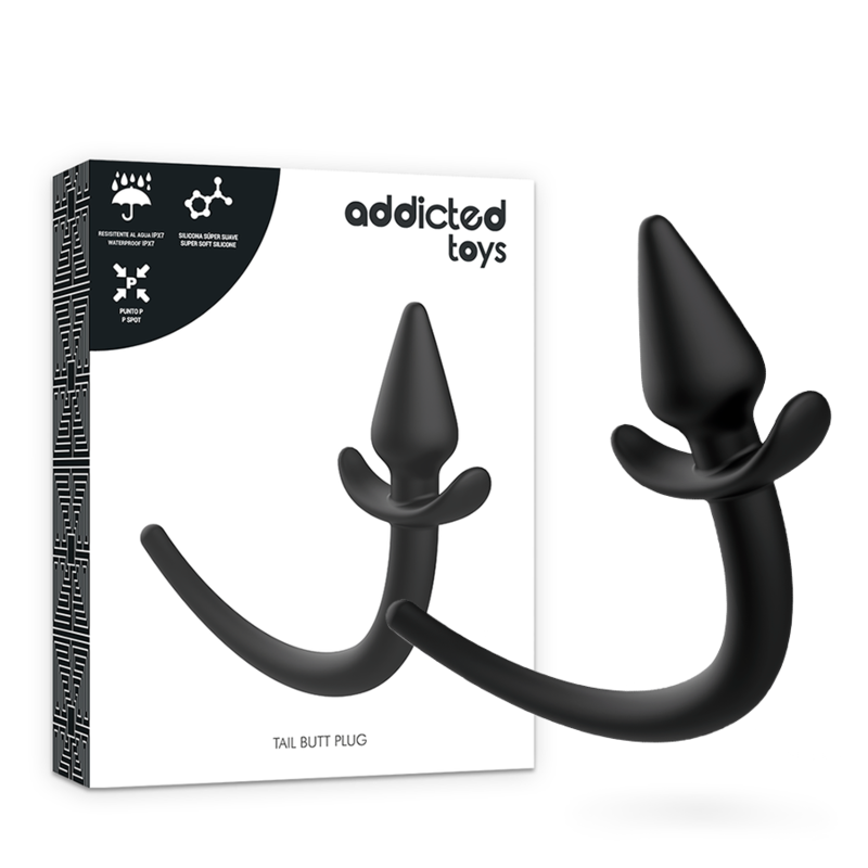 ADDICTED TOYS anální kolík Puppy Tail ze silikonu