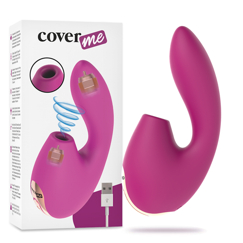 Tlakový vibrátor COVERME Rush se stimulací bodu G
