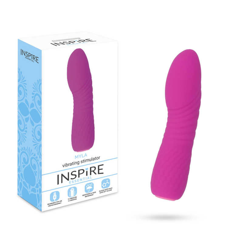 INSPIRE ESSENTIAL Myla, mini vibrátor, fialový