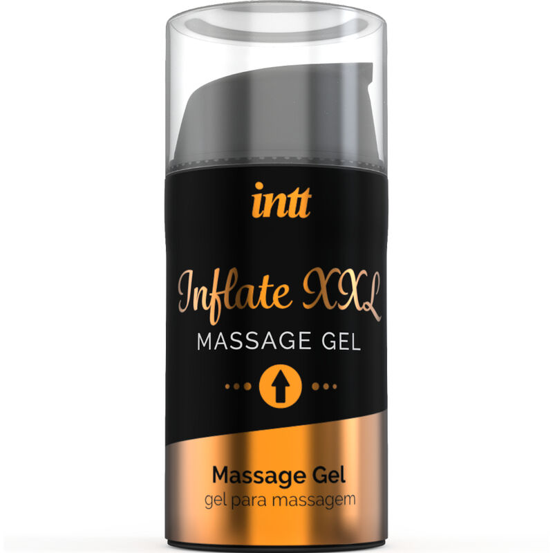 INTT Inflate XXL intimní gel s vůní skořice, 15 ml