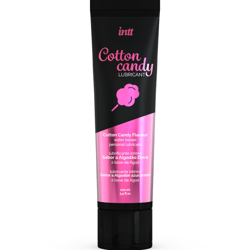 INTT Cotton Candy lubrikační gel s příchutí, 100 ml