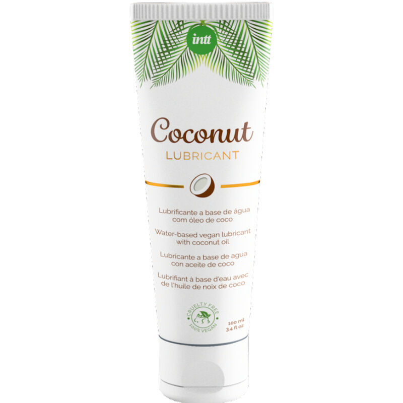 Veganský lubrikační gel INTT s intenzivní kokosovou příchutí, 100 ml