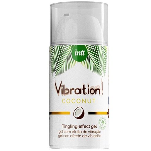 INTT Vegan Vibration Coconut stimulační gel, 15 ml