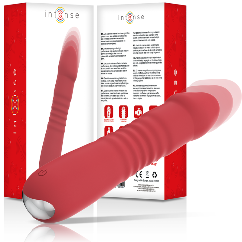 Vibrátor INTENSE JUNI UP & DOWN s 10 režimy vibrací