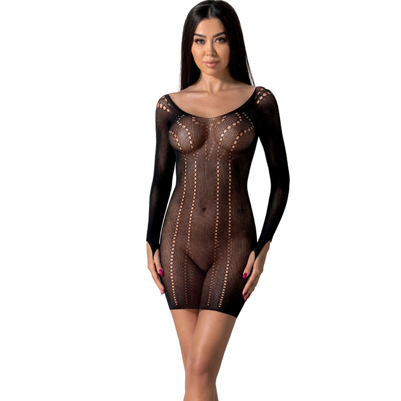 PASSION BS101 síťované body v černé, červené nebo bílé