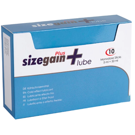500COSMETICS Sizegain Plus lubrikační gel s chladivým účinkem