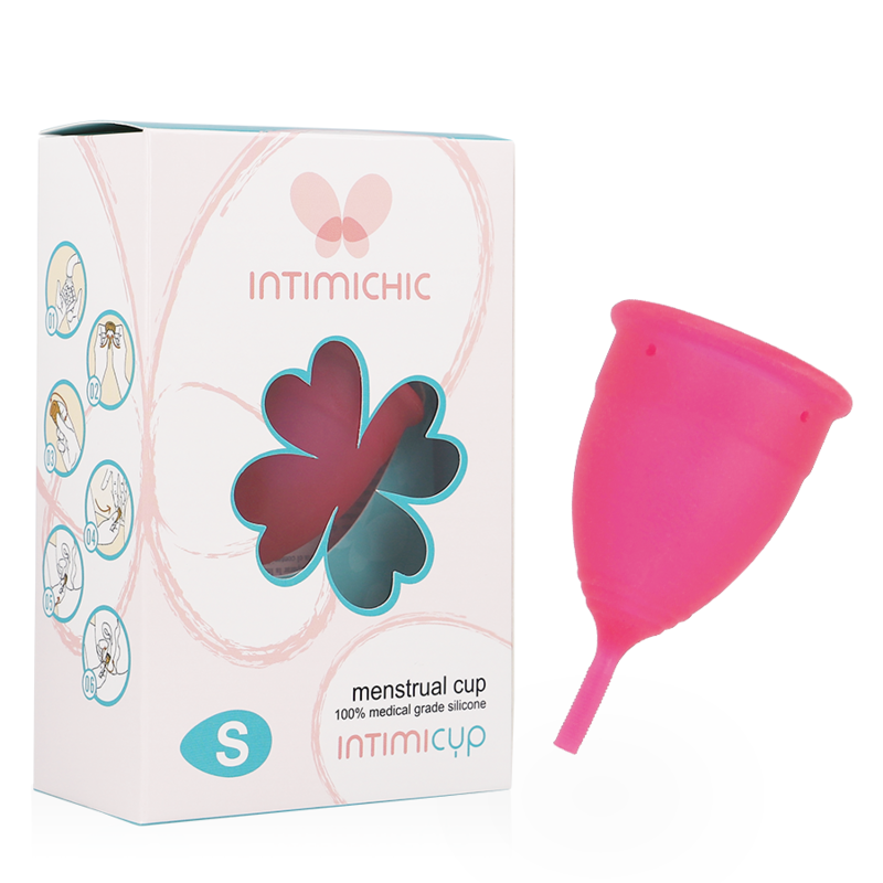 Menstruační kalíšek Intimichic z lékařského silikonu, velikost S