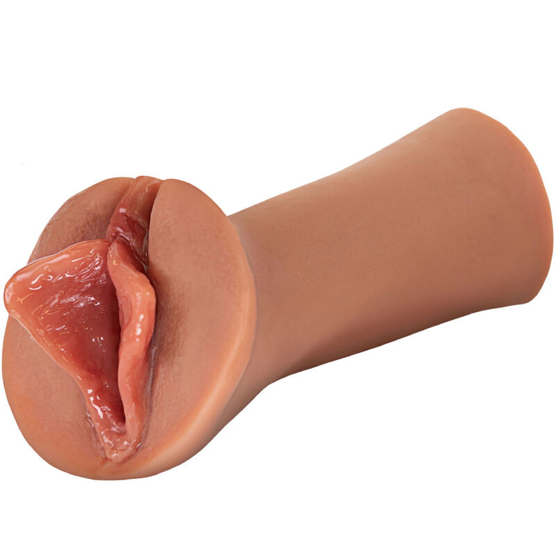 Masturbátor PDX Extreme Luscious Lips v karamelové barvě