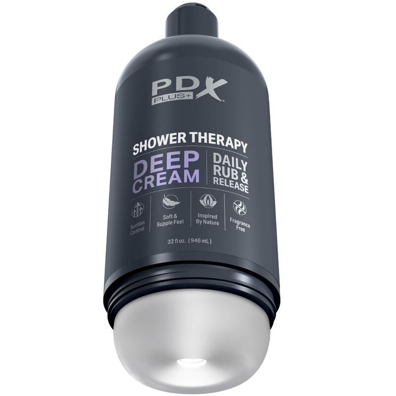 Masturbátor PDX PLUS Shower Therapy ve tvaru šamponu