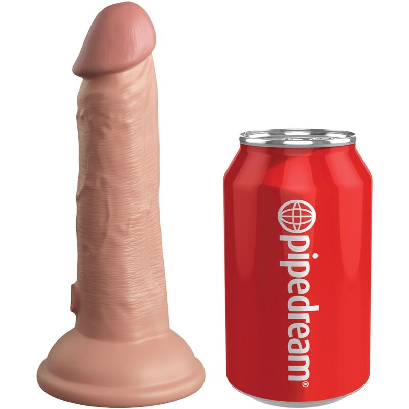 Realistický silikonový dildo KING COCK Elite s přísavkou