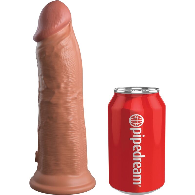 Realistický silikonový vibrátor KING COCK Elite, 20,3 cm
