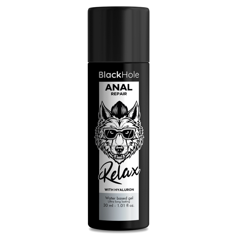 Black Hole Anal Repair lubrikační gel na vodní bázi s kyselinou hyaluronovou, 30 ml