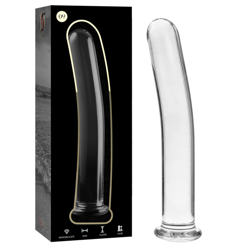 NEBULA SERIES BY IBIZA Model 9 skleněné dildo · Velikost: Velikost 1 · Barva: Transparentní