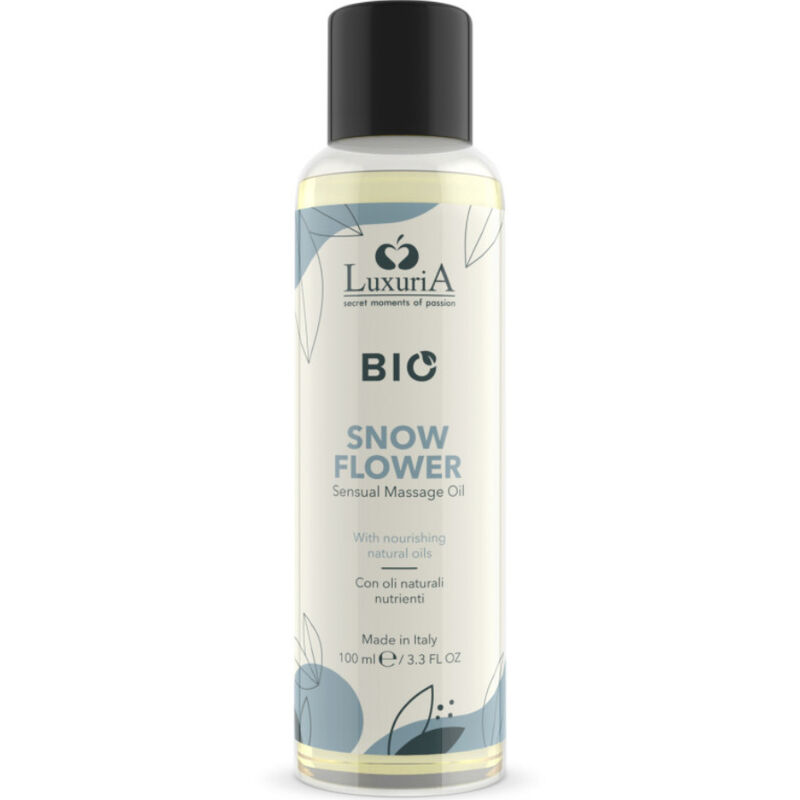 INTIMATELINE LUXURIA BIO masážní olej Snow Flower, 100 ml