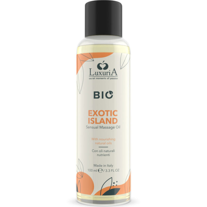 Intimateline Luxuria Bio Exotic Island masážní olej, 100 ml