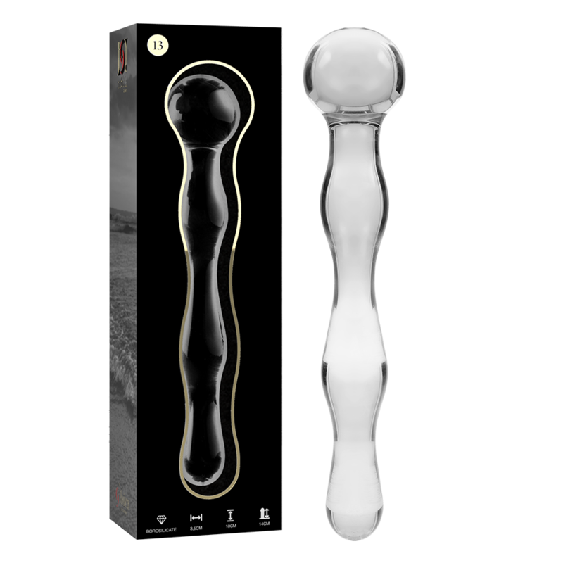 NEBULA SERIES BY IBIZA Model 13 skleněné dildo