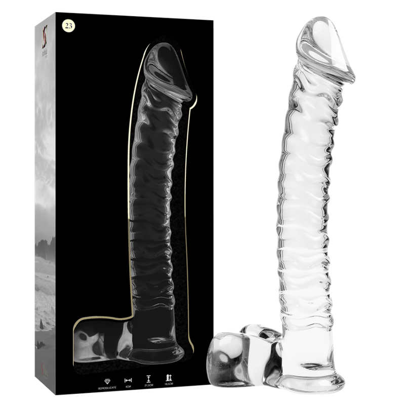 Skleněný dildo NEBULA SERIES BY IBIZA