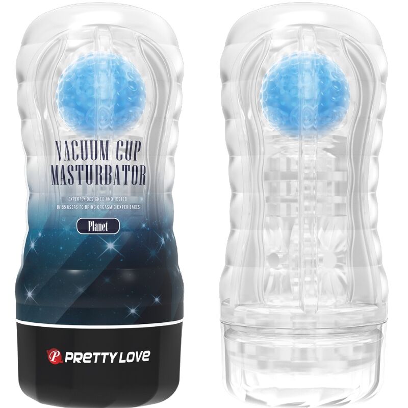 Modrý masturbátor Pretty Love Planet Blue