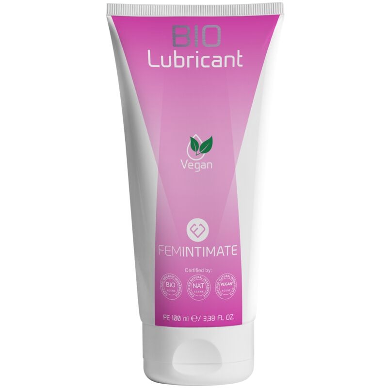 Veganský bio lubrikační gel s dlouhotrvající hydratací 100 ml FEMINTIMATE