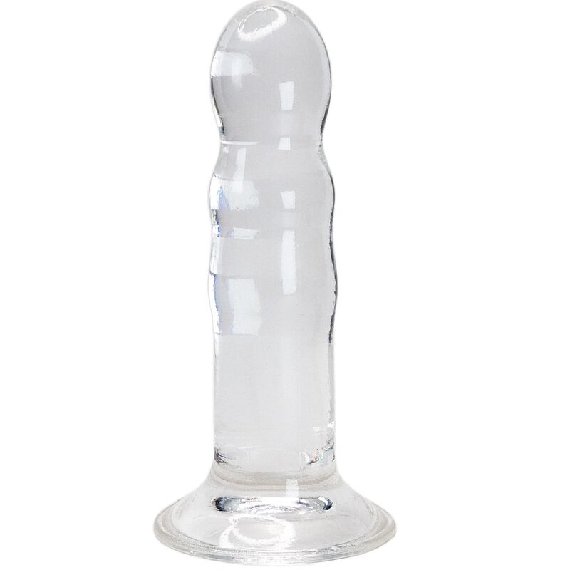 Průhledné realistické dildo 14 cm pro intenzivní penetraci ALIVE