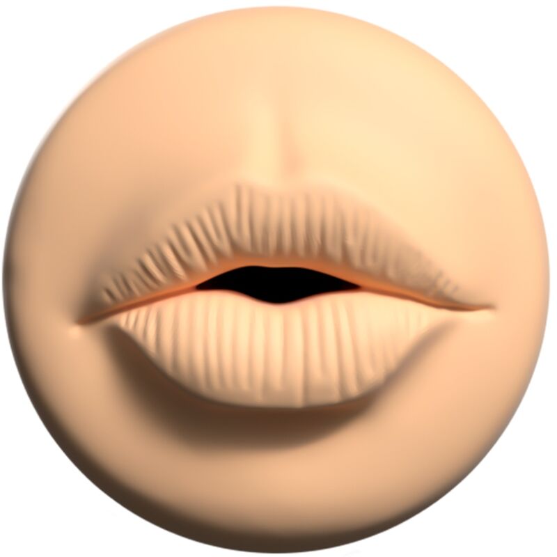 Orální mini masturbátor s texturovaným pouzdrem pro intenzivní potěšení ALIVE