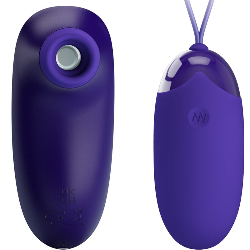 Pretty Love klitorisální vibrátor s vibračním vajíčkem a poklepovým stimulátorem