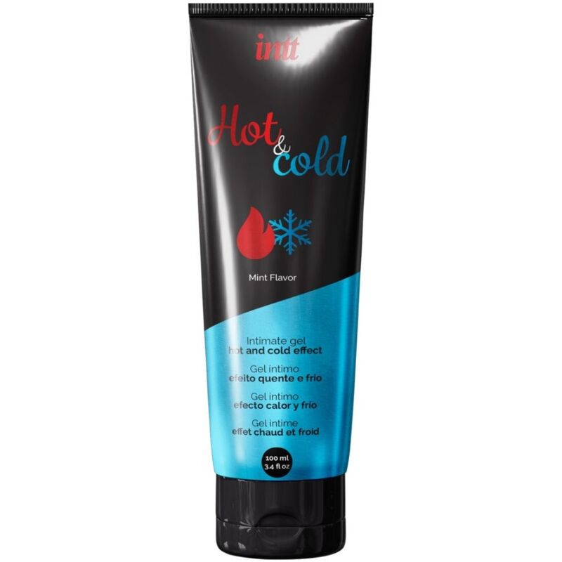 INTT hřejivý lubrikační gel s chladivým efektem, máta, 100 ml