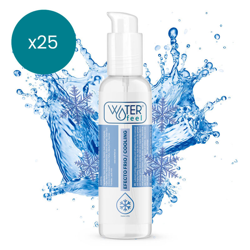 Chladivý lubrikační gel 150 ml s chladivým účinkem pro vaginální i anální použití WATERFEEL