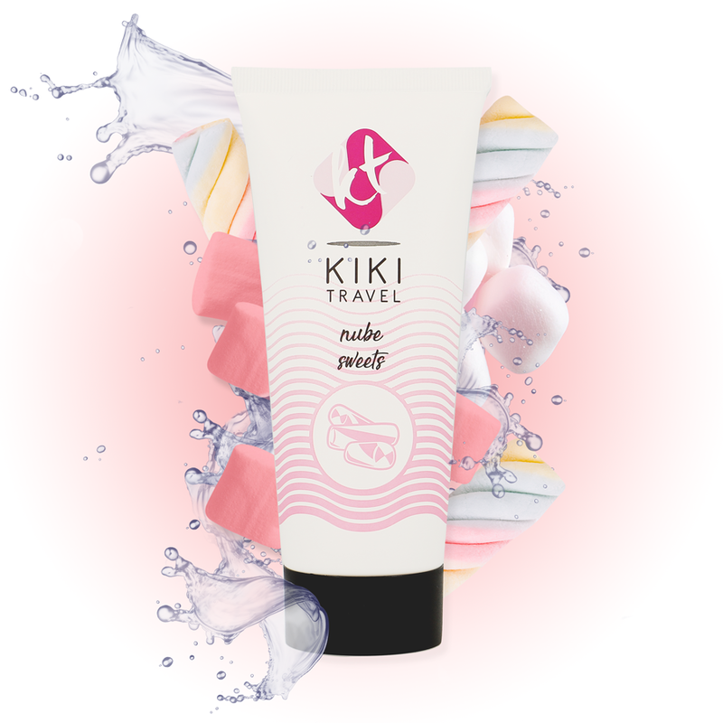 KIKÍ TRAVEL Nube Sweets lubrikační gel s příchutí, 50 ml
