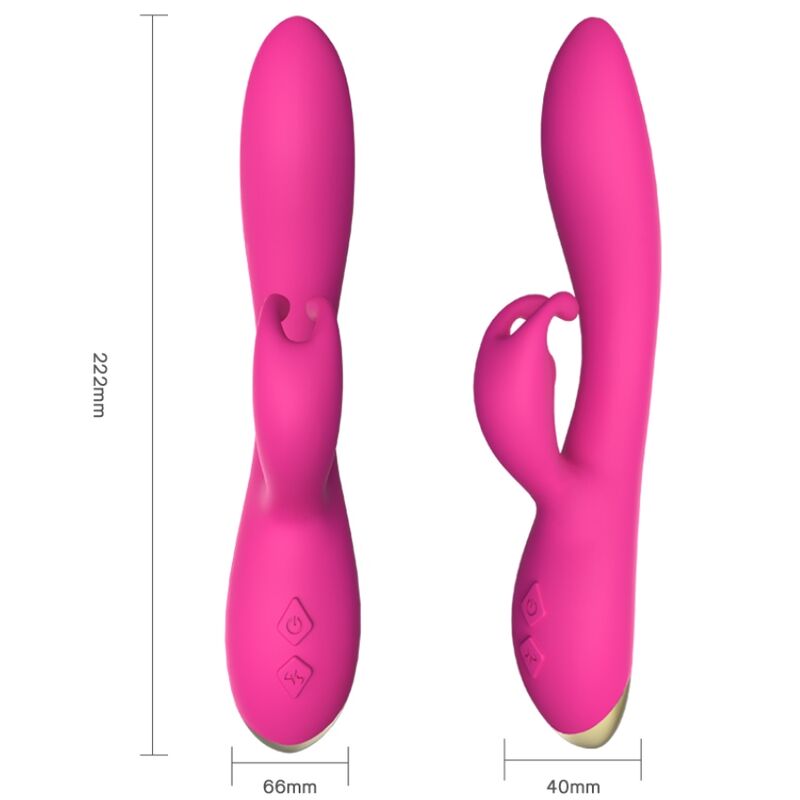 Králičí vibrátor ARMONY Bonnie ve fuchsiové barvě