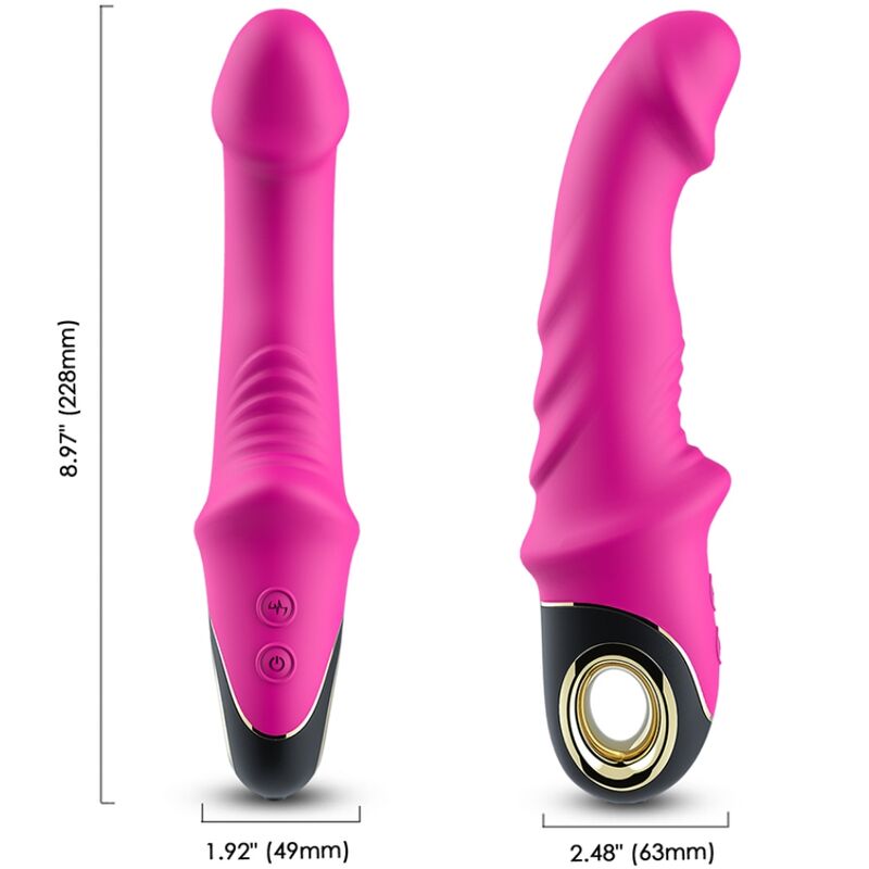 Vibrátor ARMONY Joyblade ve fuchsiové barvě