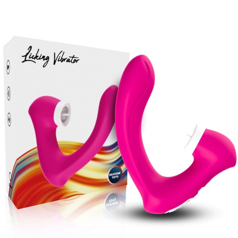 Tlakový vibrátor ARMONY Secretkiss, fuchsiový
