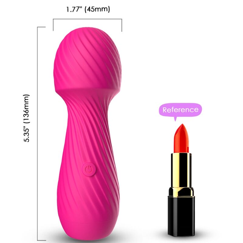 Klitorální vibrátor ARMONY Dazzle s pružnou hlavicí, fuchsiový