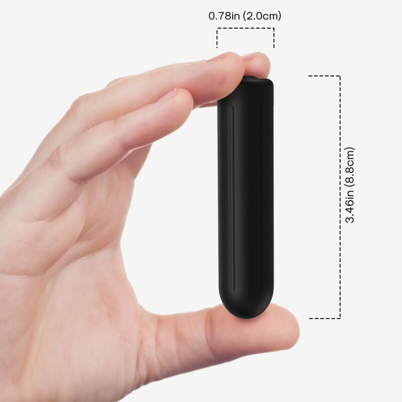 ARMONY Warhead mini vibrátor, 8,8 cm, černý