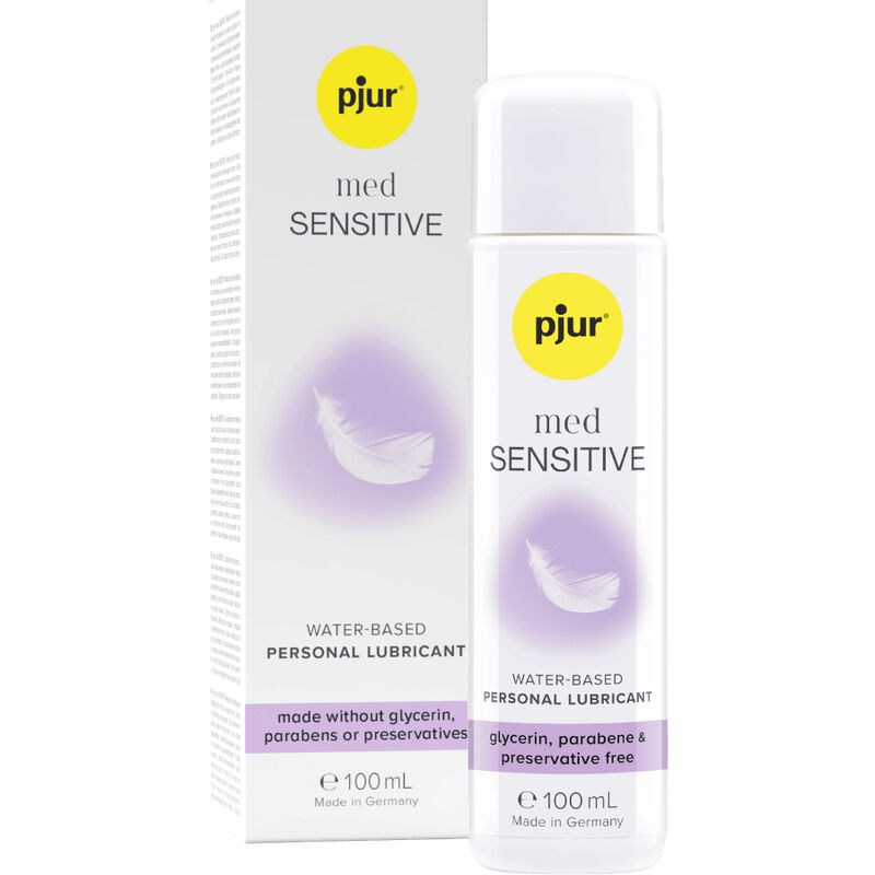 pjur MED Sensitive Glide lubrikační gel na vodní bázi, 100 ml