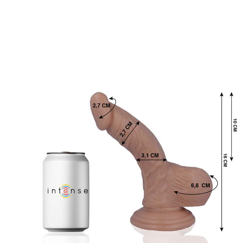 MR INTENSE 2 realistické penisy, 16 cm, Ø 2,7 cm