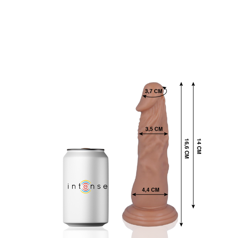 Realistický dildo MR. INTENSE s přísavkou