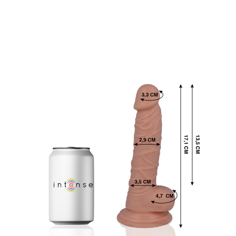 MR. INTENSE realistické dildo s přísavkou