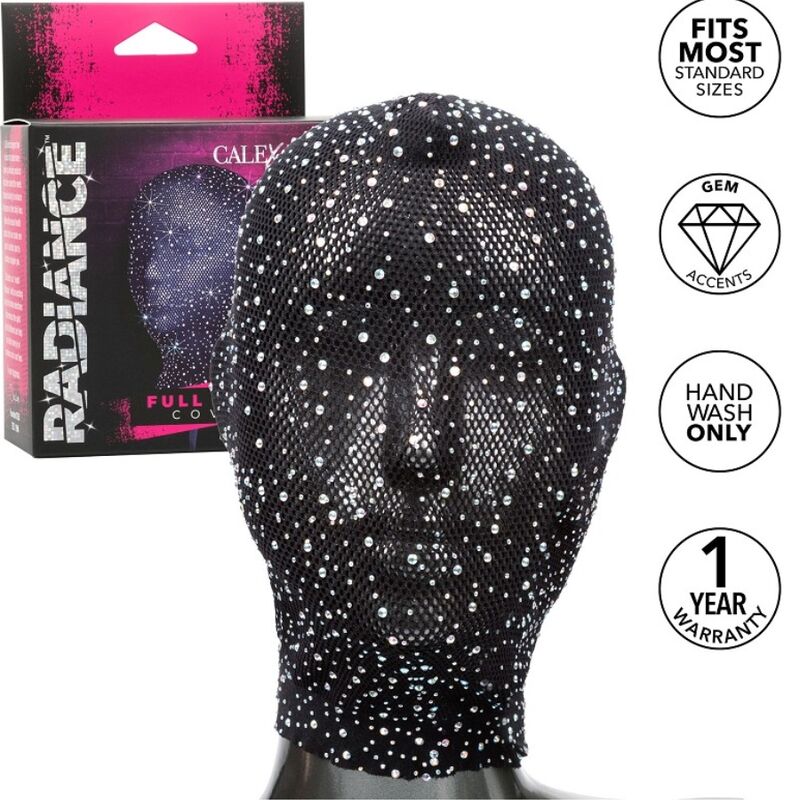 CalExotics Radiance celomaska se štrasovými kamínky