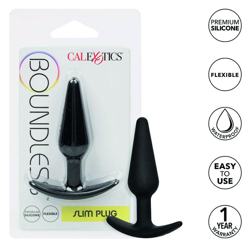 Silikonový anální kolík CalExotics Boundless Slim