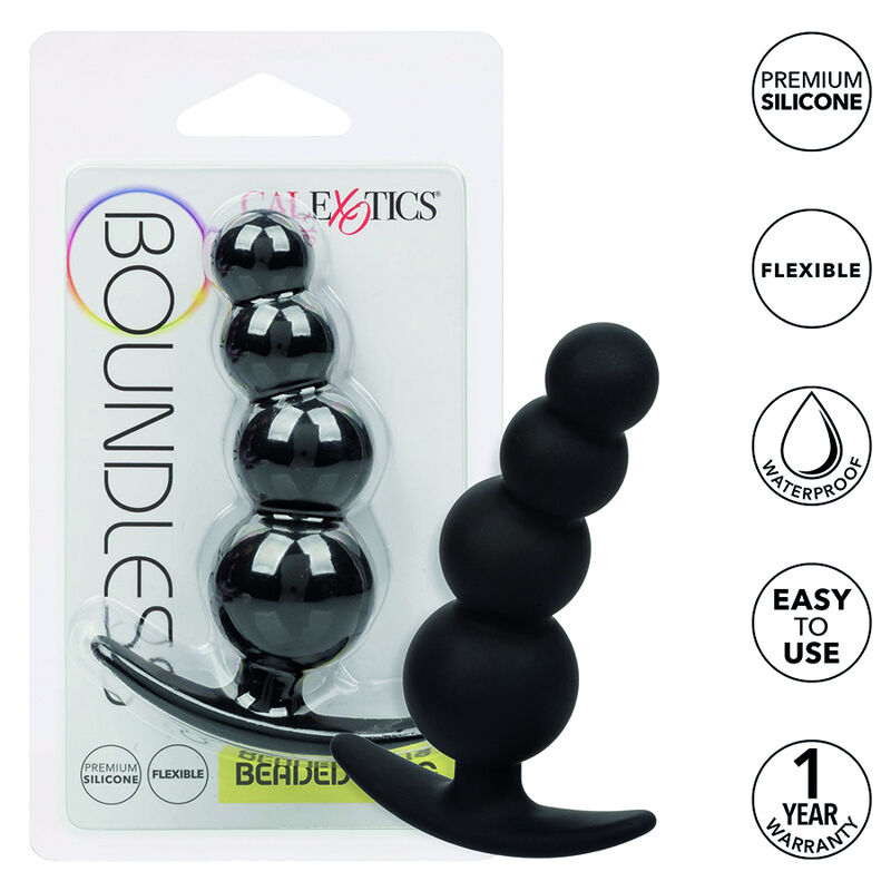 Silikonový anální kolík CalExotics Boundless Beaded
