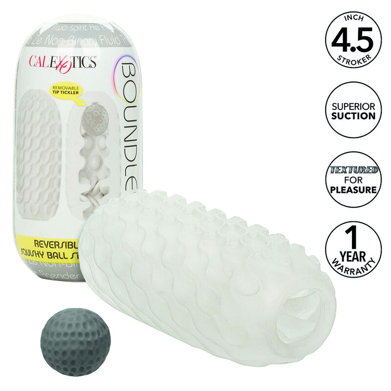 Oboustranný masturbátor CalExotics Boundless s vyjímatelnou kuličkou