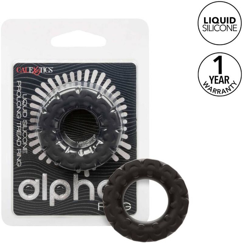 CalExotics Alpha Prolong Tread erekční kroužek bez vibrací