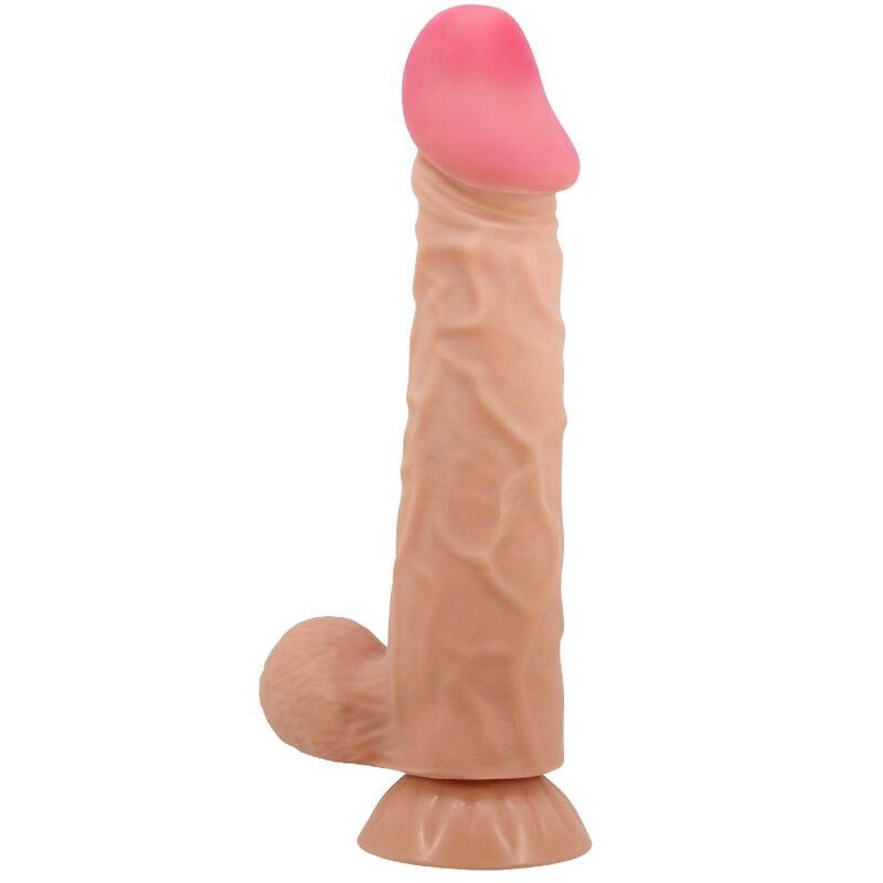 Realistický dildo Pretty Love s přísavkou, 24 cm