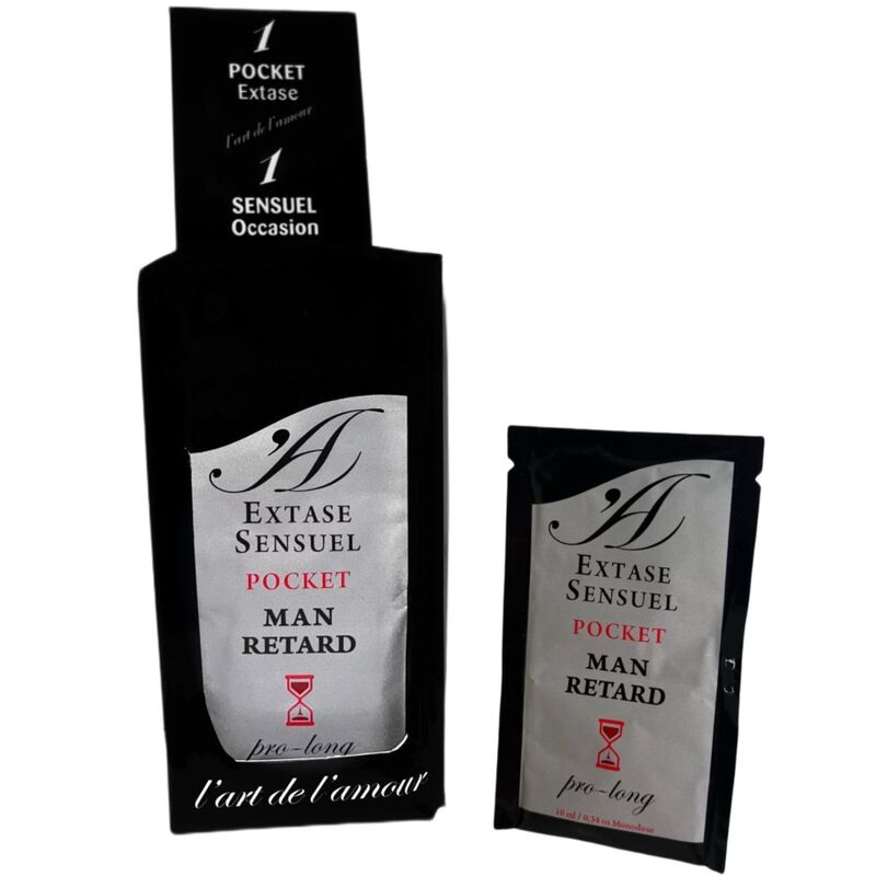 Extase Sensual Pocket gel pro oddálení vyvrcholení pro muže 10 ml