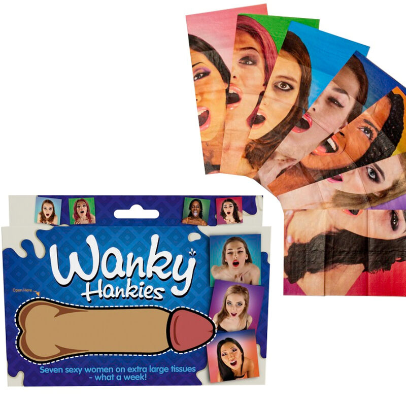 Spencer & Fleetwood Wanky Hankies: 7 kapesníků s motivy žen
